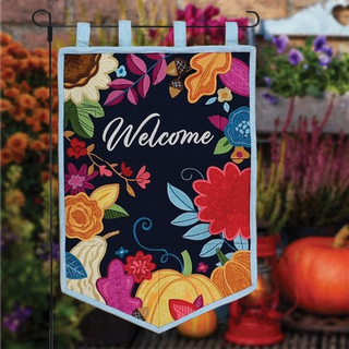 AUTUMN WELCOME GARDEN FALG USB