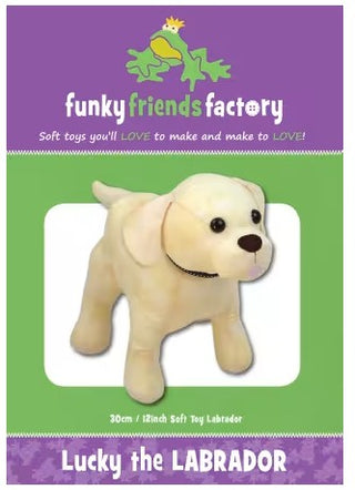 LUCKY THE LABRADOR PATTERN BY FUNKY FRIENDS FACTORY