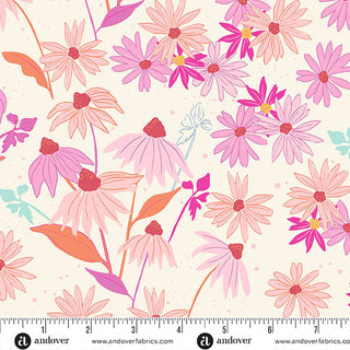 A-1566-L PETALS AND STITCHES