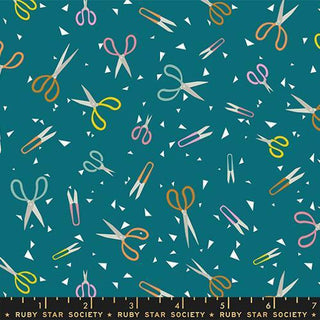 SCISSORS AND SNIPS TEAL RS1111-16