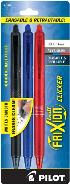 CLICK BALL FRIXION 3 PK