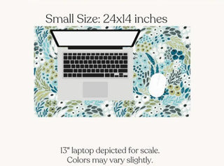 WATERFALL FLORAL DESK PAD SMALL