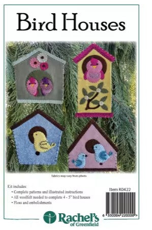 BIRD HOUSES KIT - RACHEL'S OF GREENFIELD