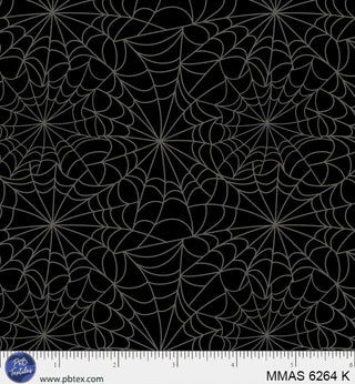MIDNIGHT MASQUERADE SPIDERWEB BLACK