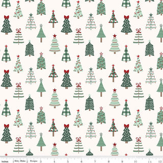EVERGREEN WISHES TREES CREAM CD17811-CREAM