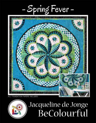 SPRING FEVER QUILT KIT - BE COLOURFUL, JACQUELINE DE JONGE