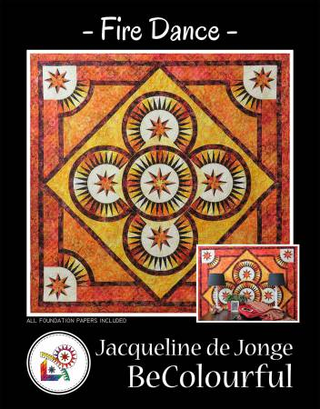 FIRE DANCE  - BE COLOURFUL, JACQUELINE DE JONGE
