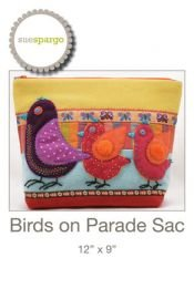 Birds On Parade Sac By Sue Spargo