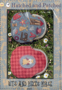 Bits and Pieces Purse   Hatched and Patched
