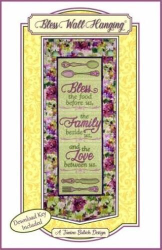BLESS WALL HANGING - JANINE BABICH DESIGNS