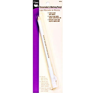 DRESSMAKER MARKING PENCIL WHITE - WITH BRUSH