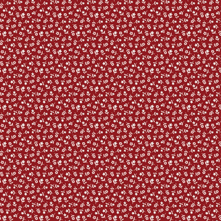 CALICO C12851 BEET RED