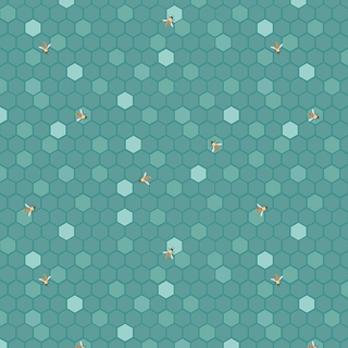 C14321-TEAL SUN SWEET TEA HONEYCOMB