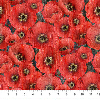 POPPY MEADOW CHARCOAL MULTI DP29088-97