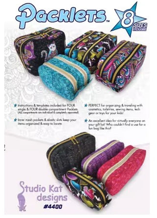 PACKLETS BAG PATERN - STUDIO KAT DESIGNS