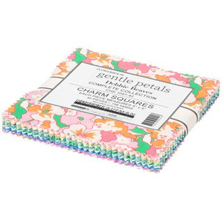 GENTLE PETALS CHARM SQUARES CHS-1047-42