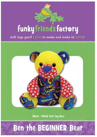 BEN THE BEGINNER BEAR FUNKYFRIENDSFACTORY PATTERN