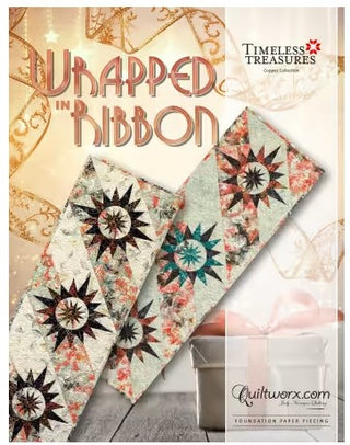 WRAPPED IN RIBBON TABLE RUNNER - QUILTWORX.COM