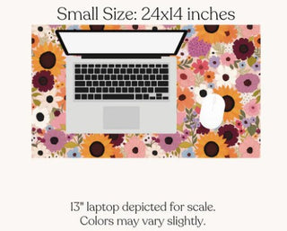 RAINBOW GARDEN DESK PAD