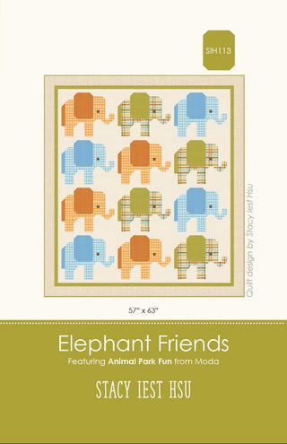 ELEPHANT FRIENDS KIT WITH PATTERN