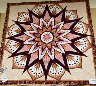 Carnival Flower in Fall Colors by Sany Lieske