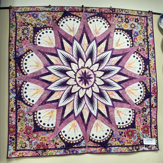 Carnival Flower in Pinks and Kaffe by Sany Lieske