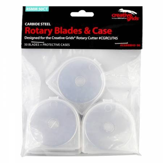 45MM ROTARY BLADE 50PK - CREATIVE GRIDS