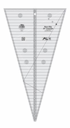 CREATIVE GRIDS 30 DEGREE TRIANGLE RULER
