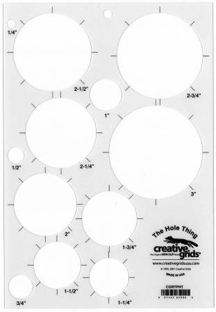 CREATIVE GRIDS THE HOLE THING TEMPLATE