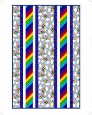 COLOR POP - FAB5 - CUDDLE KIT, 38" X 58"