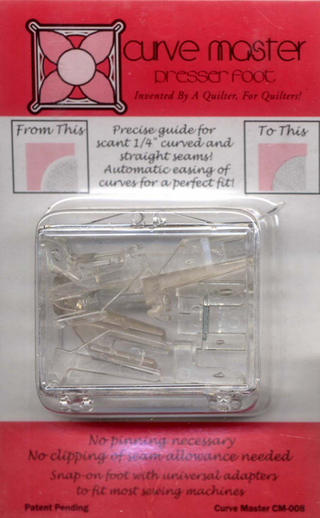 CURVE MASTER PRESSER FOOT CM-14