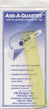 ADD-A-QUARTER RULER - PINK, 6"