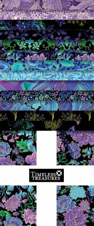 LUMINOUS METALLIC LAYER CAKE 10" SQUARE