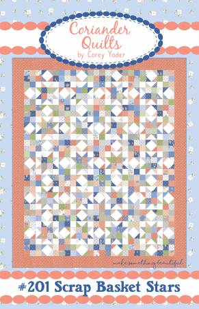 SCRAP BASKET STARS #201 CORIANDER QUILTS BY COREY YODER CQ201