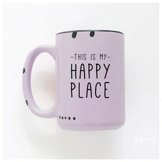 HAPPY PLACE MUG PURPLE