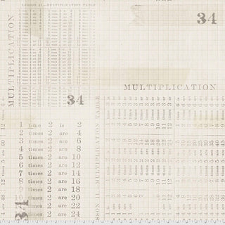 PWTH106.PARCHMENT MULTIPLICATION TABLE