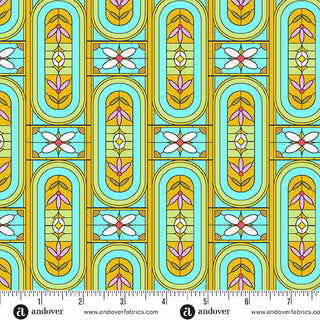 JINNY STAINED GLASS MINT A-10335-T
