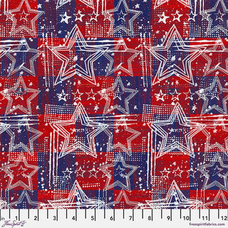 SPANGLED STARS PATRIOTIC PWKP088.PATRIOTIC