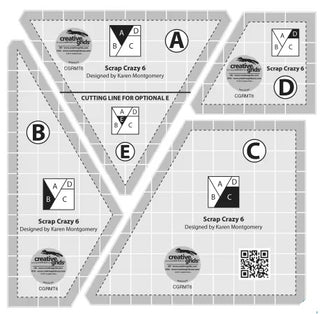 CREATIVE GRID SCRAP CRAZY, 6"