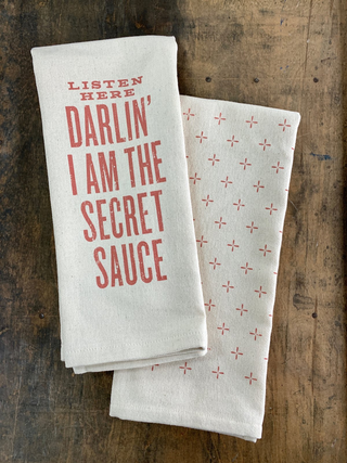 LIFE IS TOUGH DARLIN-KITCHEN TOWEL