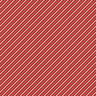 MERRY AND BRIGHT DIAGONAL STRIPE RED W130-023-303