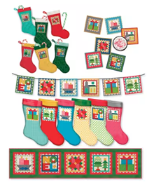 Home Town Holiday Embroidered Stockings December 12, 2026 09:00 am