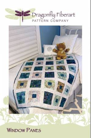 WINDOW PANES KIT.  INCLUDES PATTERN AND ALL FABRIC FOR TOP (NO BINDING, NO BACKING)