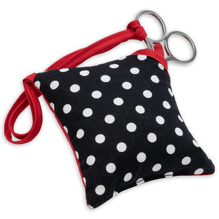 PIN CUSHION DOTS WITH SCISSORS