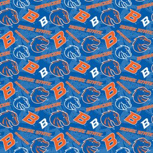 NCAA-BOISE STATE TONE ON TONE COTTON (BOISE STATE)