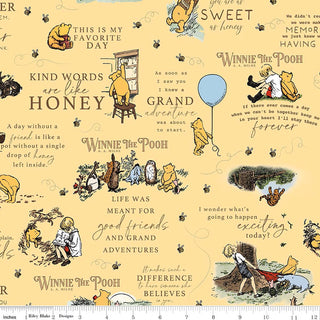 FLANNEL WINNIE THE POOH QUOTES SUNSHINE
