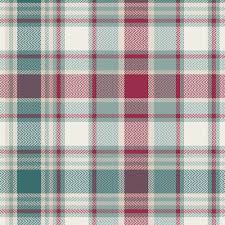 CHEVRON PLAID EUCALYPTUS F-22806