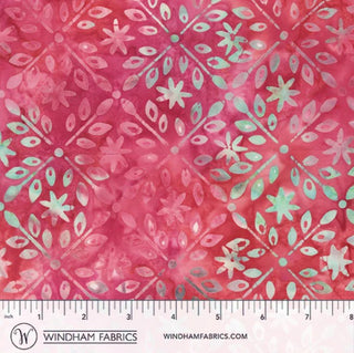 JDJ HENNA DRAGONFRUIT LATTICE BATIK 3788Q-X