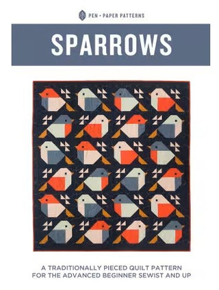 SPARROWS - PEN + PAPER PATTERNS