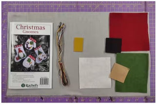 K0922 CHRISTMAS GNOMES-RACHELS OF GREENFIELD KIT